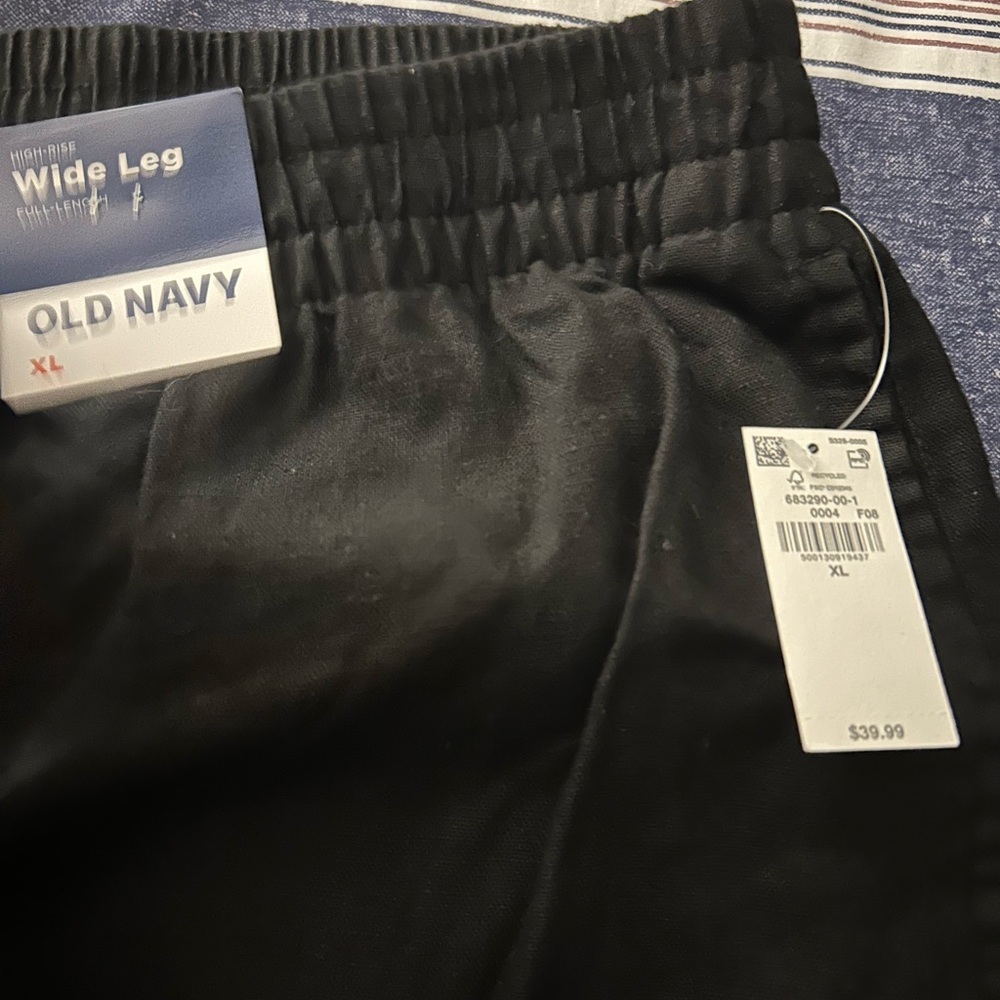 Old Navy Black Wide Leg Pants